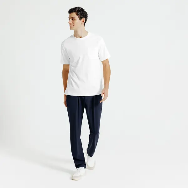 Tee shirt gaufré 100% coton