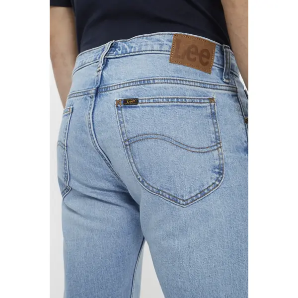 Jeans rider slim solid blue