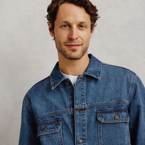 Veste en jean 100% coton