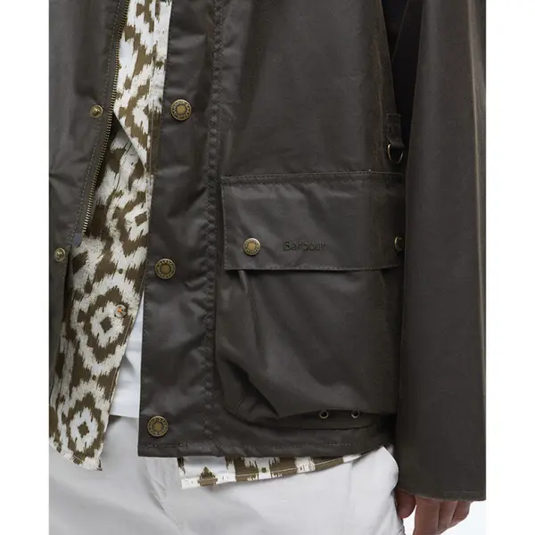 Veste Utility Spey Wax Olive Barbour