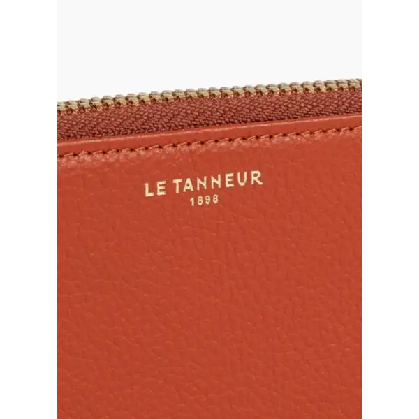 Porte monnaie Emilie en cuir grainé - Le Tanneur