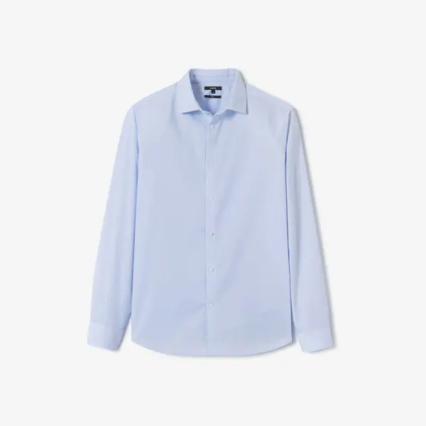 Chemise sans repassage rayée slim