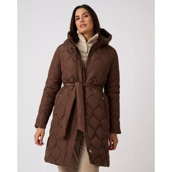 Parka longue ceinturée Thermolactyl