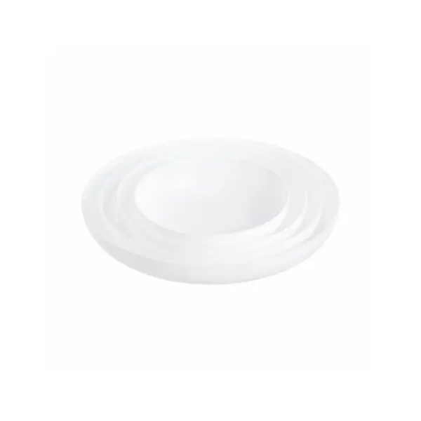 6 assiettes soupe 17cm blanc Friends'time - Arc Outlet Talange