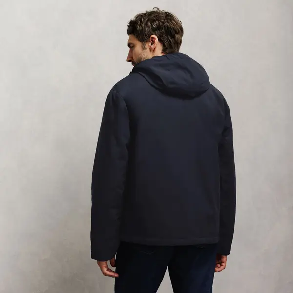 Blouson à capuche zippé