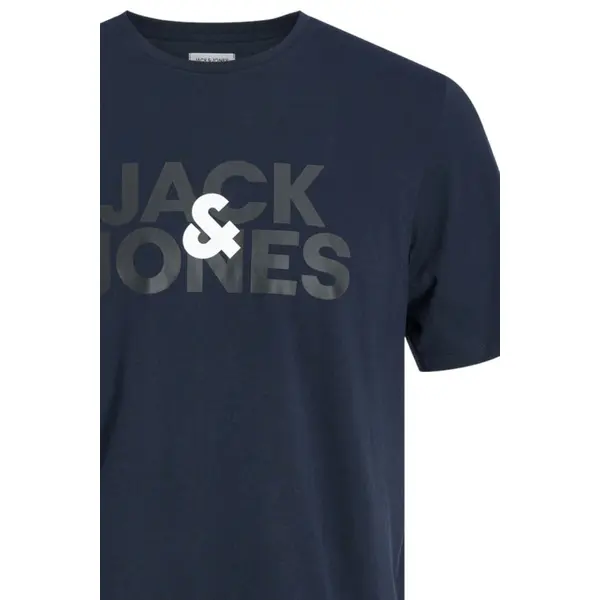 T-shirt bleu marine coupe standard