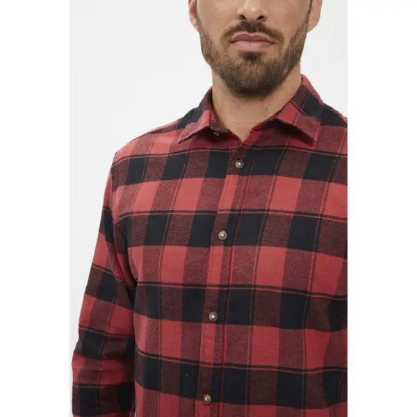 Chemise Buffalo à carreaux rouge et noir