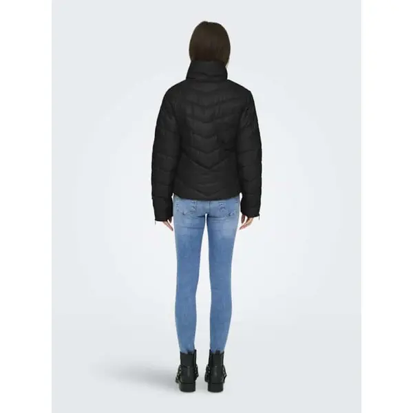 Doudoune noire fine sans capuche femme Jacqueline de Yong – Collection Automne-Hiver 2025