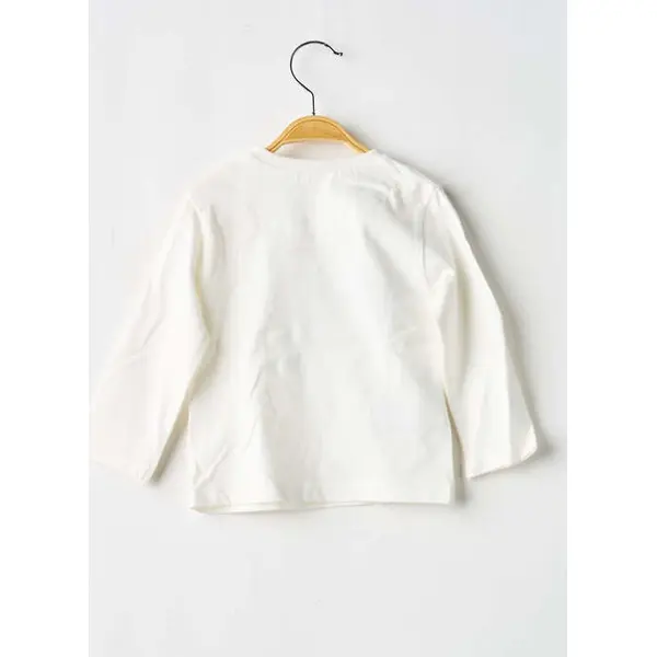 T-shirt Mayoral Blanc Manches Longues