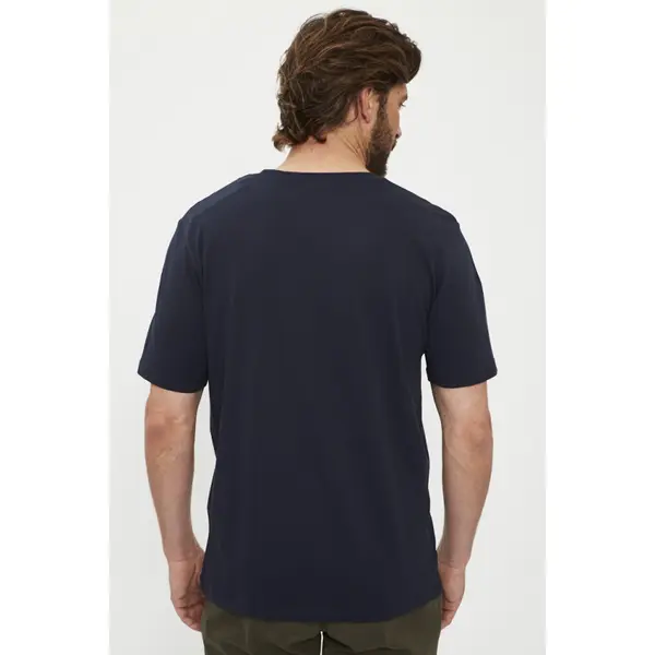 T-shirt james bleu marine