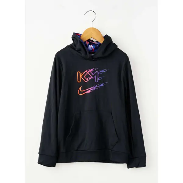 Sweat-shirt À Capuche Nike Noir Manches Longues