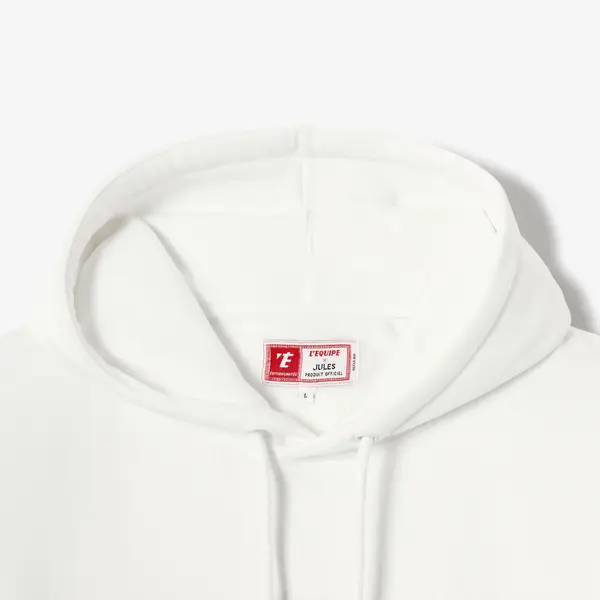 Sweat à capuche imprimé licence L'Équipe