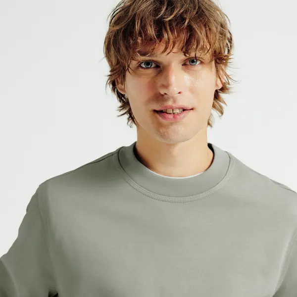 Sweat col rond uni "le parfait by JULES"