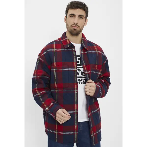 Veste ingleside overshirt à carreaux