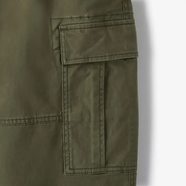 Pantalon cargo loose uni