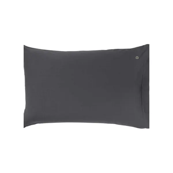 Lacoste - taie d'oreiller en jersey 150 g/m², l soft - Yves Delorme