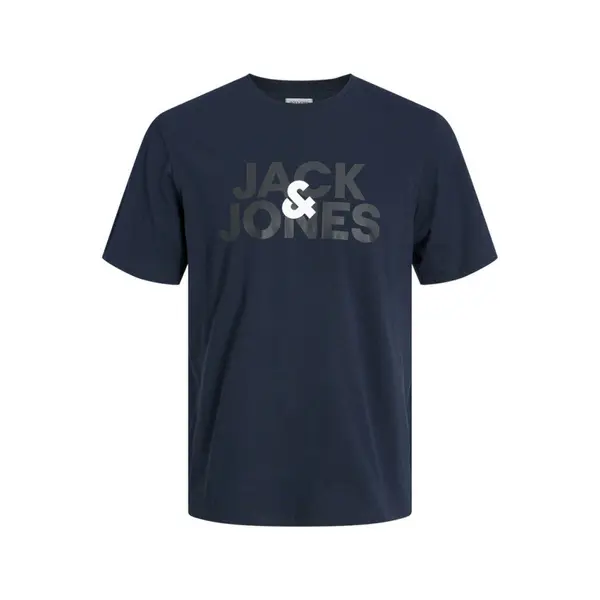 T-shirt bleu marine coupe standard