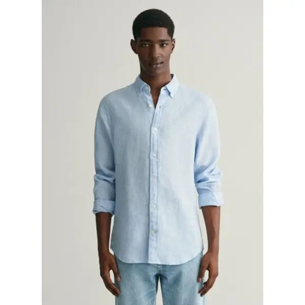 Slim fit linen shirt - Gant Outlet