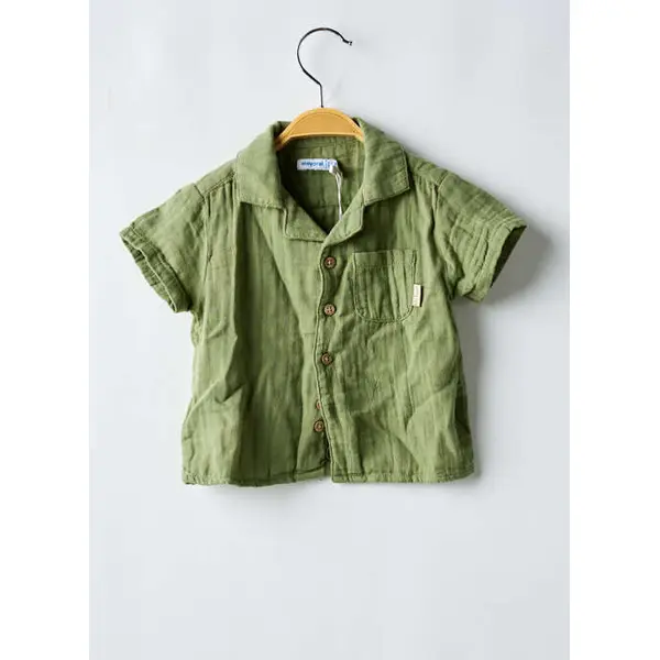 Chemise Manches Courtes Mayoral Vert