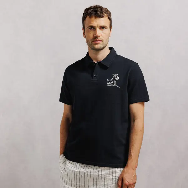 Polo manches courtes imprimé