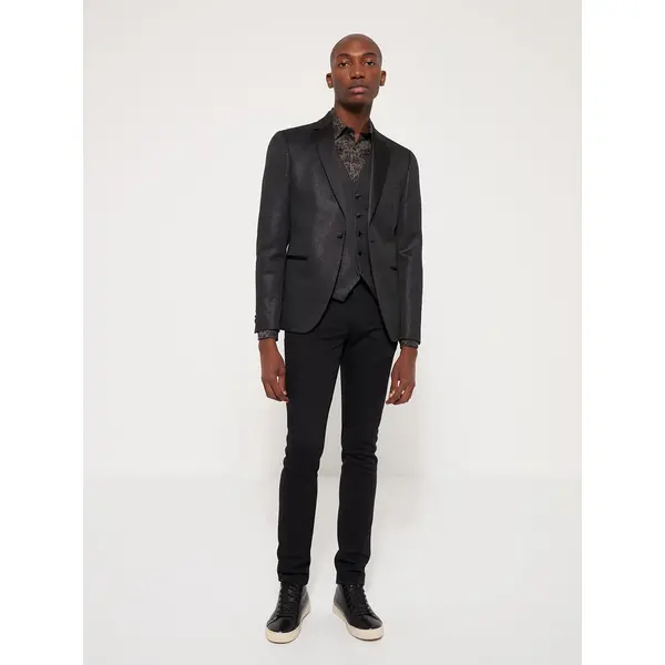 Veste coordonnable slim fantaisie