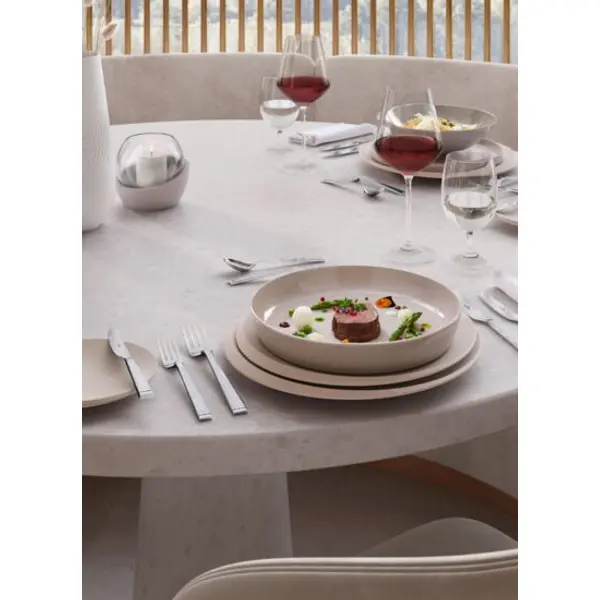 NewMoon Beige - Grande assiette plate, beige, en porcelaine haut de gamme - Villeroy & Boch