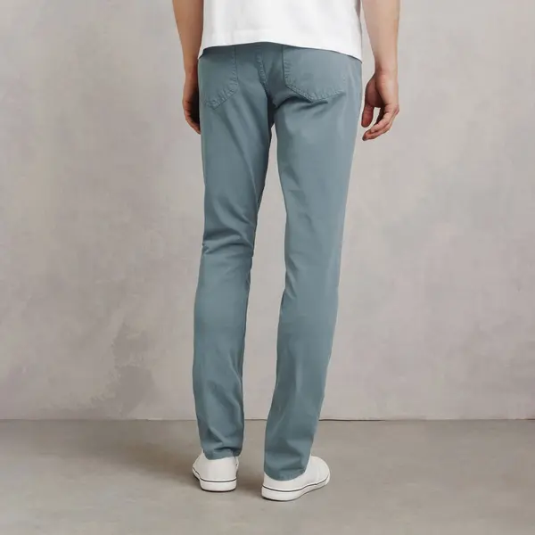 Pantalon 5 poches slim matière bi-stretch
