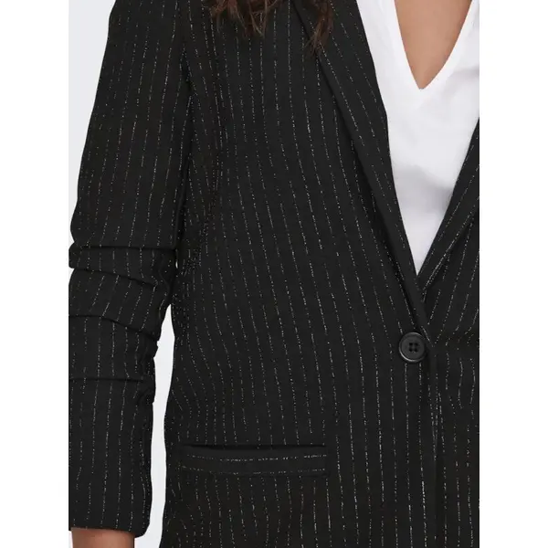 BLAZER NOIR BRILLANT CHIC PAILLETE POUR FEMME DU S AU XXL JDY