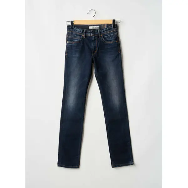 Jeans Coupe Slim Teddy Smith Bleu Taille Ajustable