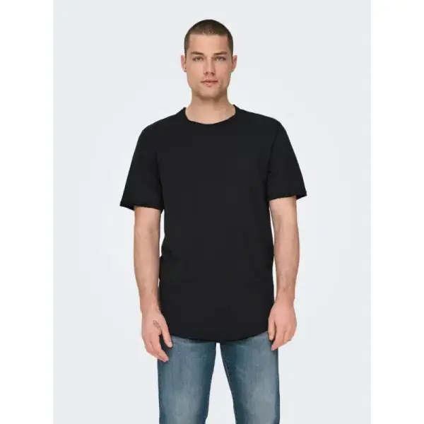 T-shirt noir oversize ONLY & SONS : l'essentiel mode masculine