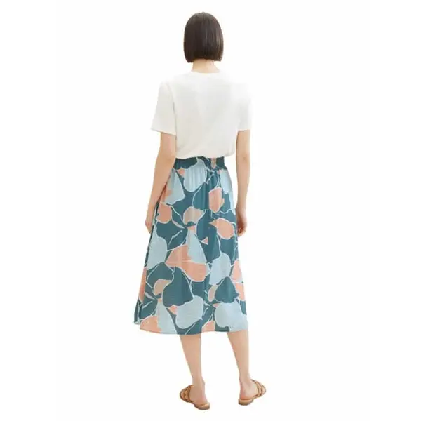 JUPE FLUIDE FLEURIE FEMME TOM TAILOR