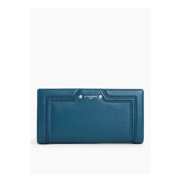 Grand portefeuille Ella en cuir grainé - Le Tanneur