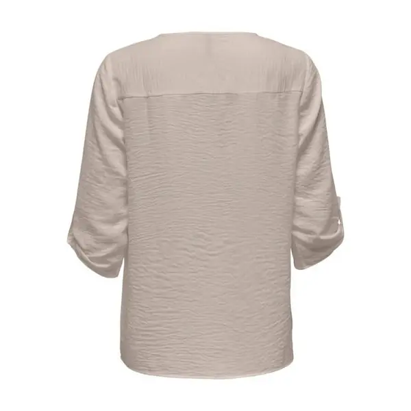 CHEMISIER FEMME BEIGE FLUIDE JDY