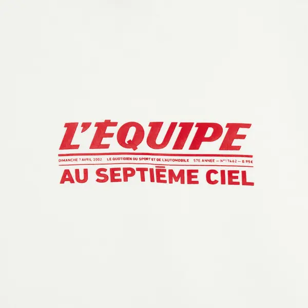 Sweat à capuche imprimé licence L'Équipe