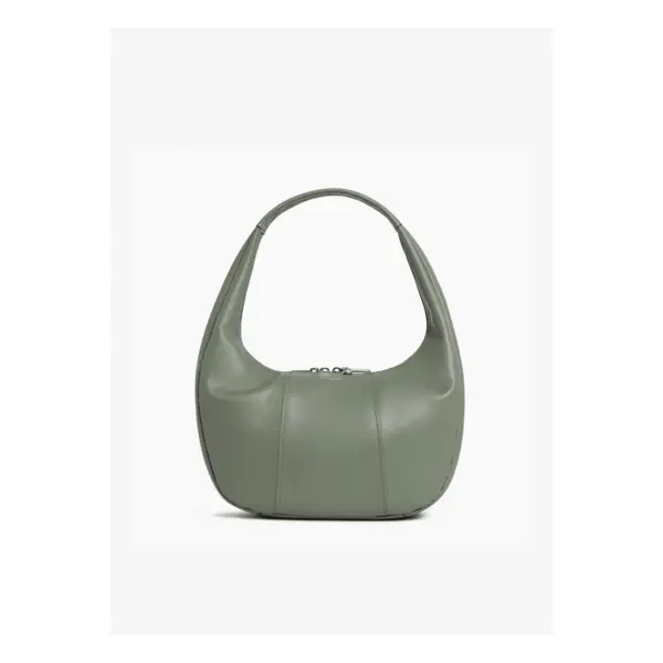 Grand sac hobo Juliette en cuir grainé - Le Tanneur
