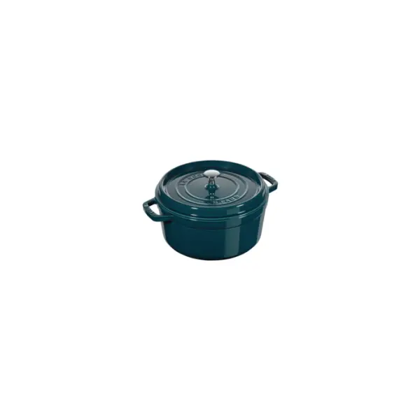 Cocotte 28 cm, bleu la-mer, fonte, second choix - Zwilling/Staub
