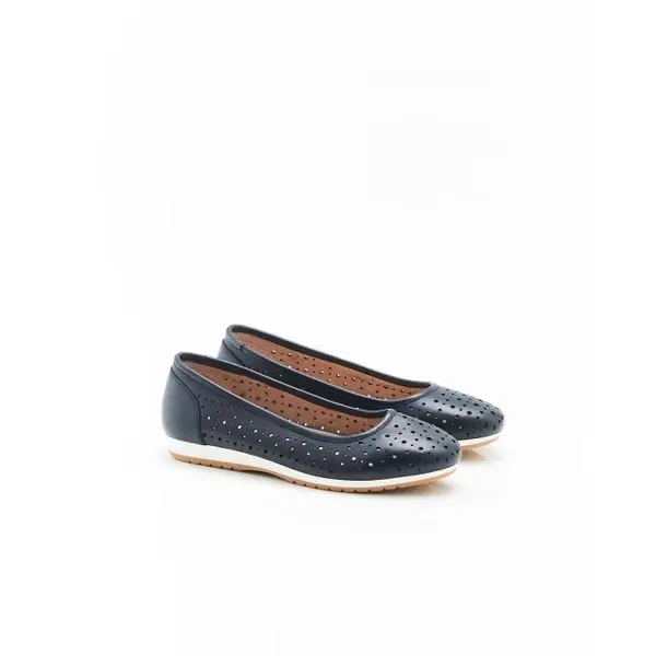 Ballerines Climatyl dessus cuir perforé