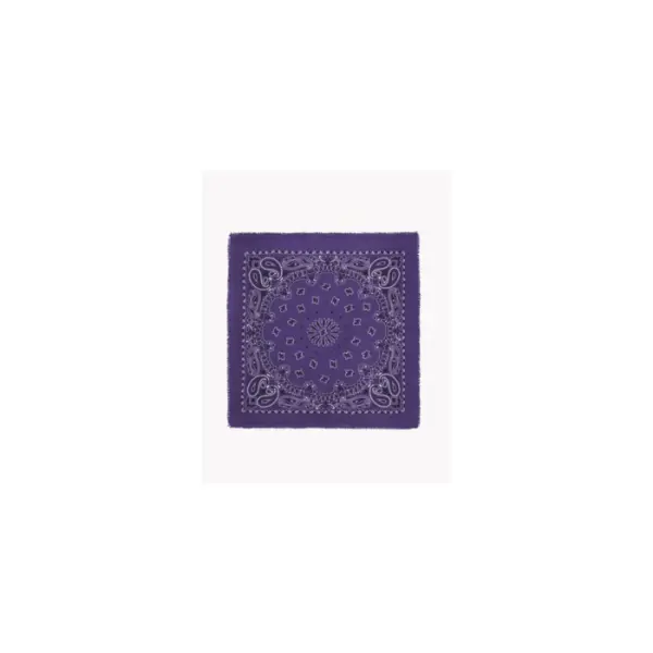bandana HACHIKO Grand Bandana Cachemire Imprimé, 2 fils - Kujten