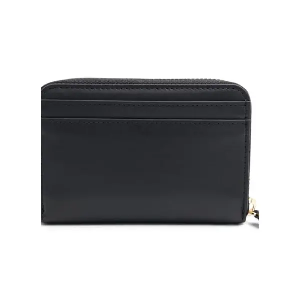 Lettrines de lancel - petit portefeuille zippé - carmin - Lancel