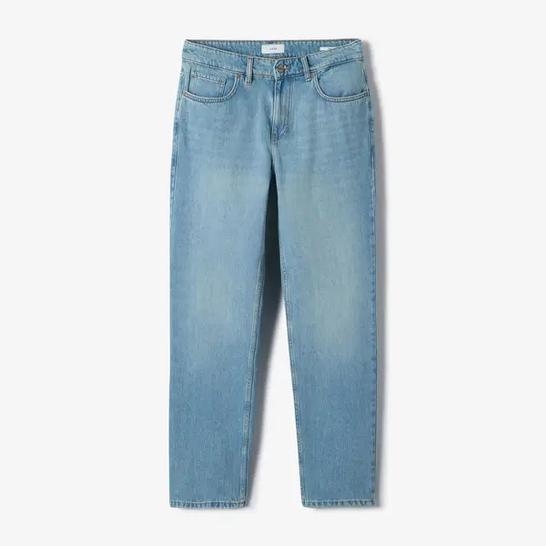 Jean loose RE-JEAN délavé 100% coton