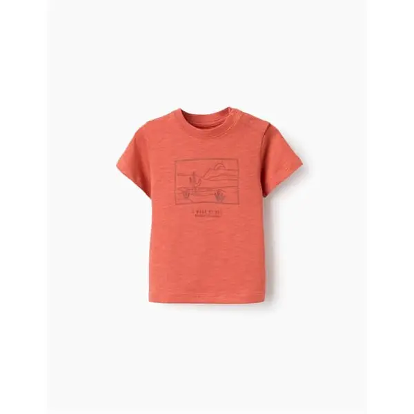 T-shirt Orange Bébé Garçon Zippy 6 - 36 mois