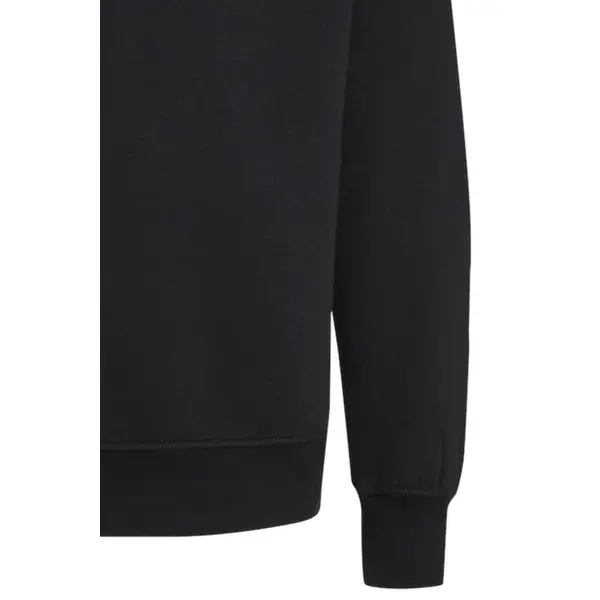 Sweat col montant zippé noir