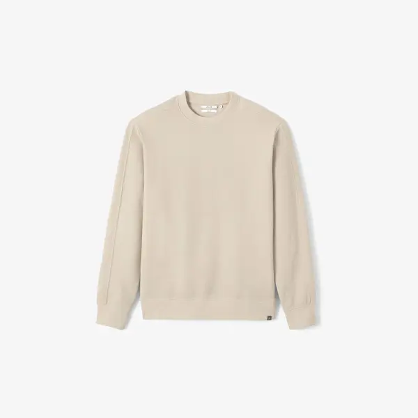 Sweat col rond gaufré
