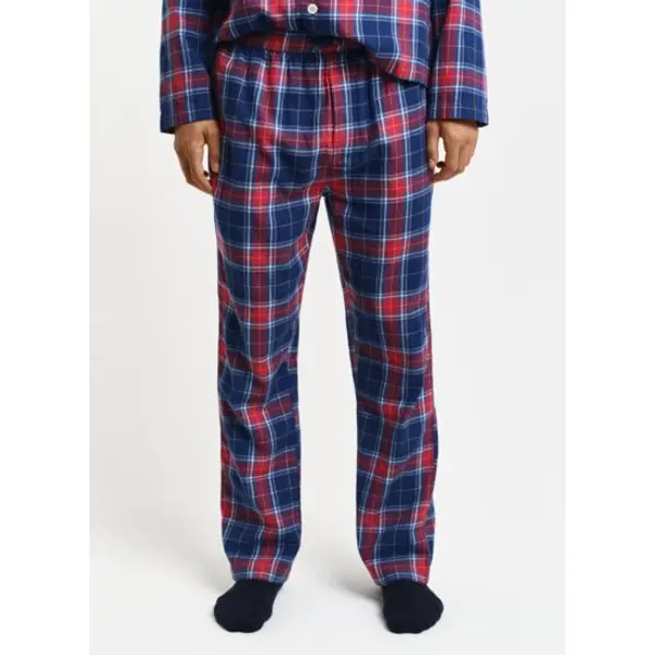 Flannel pj set shirt & pants gift b - Gant Outlet