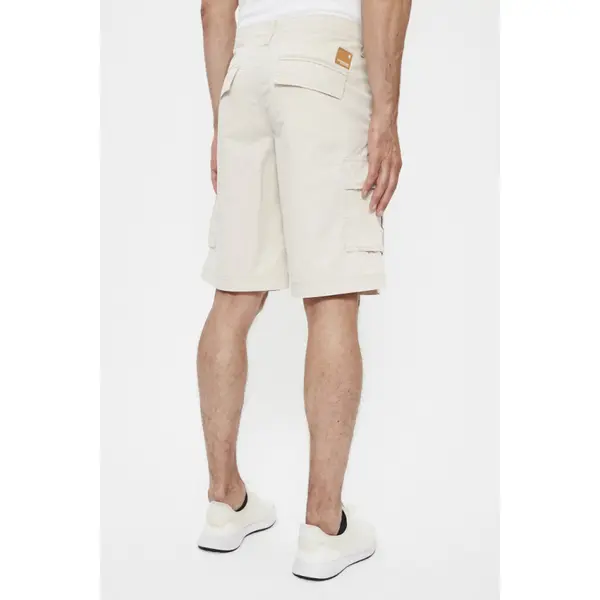 Bermuda cargo beige clair