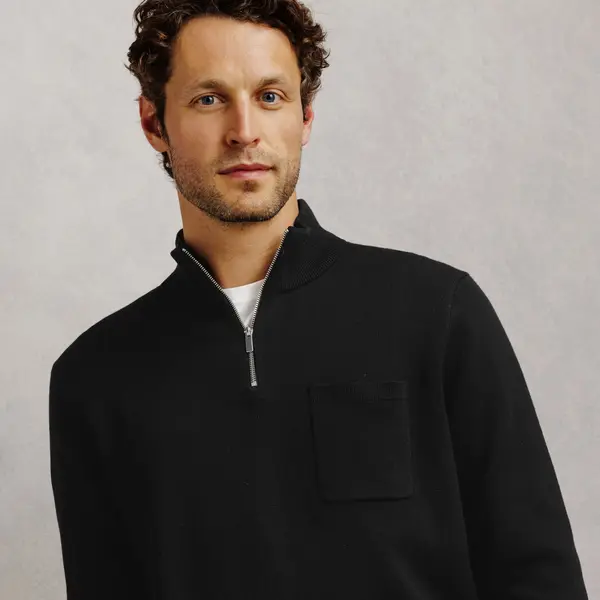 Pull col montant zippé "le parfait by JULES"
