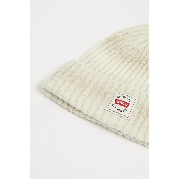 Bonnet côtelé holiday beige