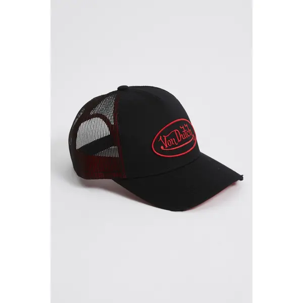 Casquette Neo red noire