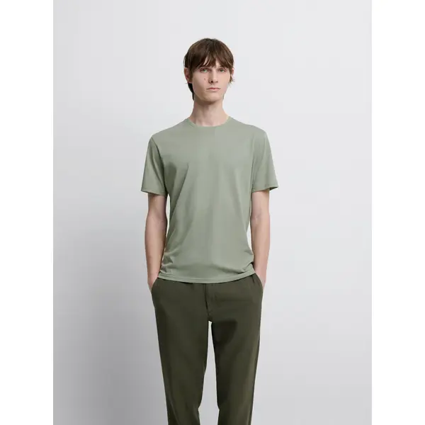 T-shirt col rond en coton Supima®