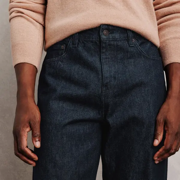 Jean loose brut 100% coton